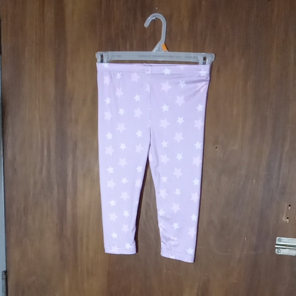 Pink Star Kids Leggings